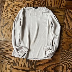 Silver Banana Republic blouse